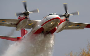 aircraft, water