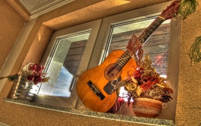 window, guitar, stunner