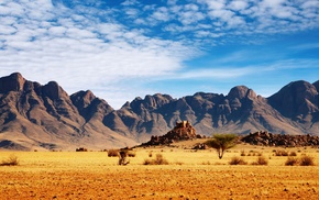 sand, nature, mountain