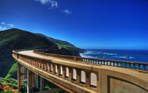 stunner, sea, bridge