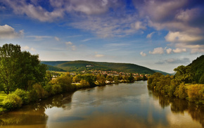 nature, river