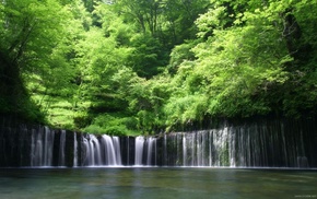 waterfall, nature