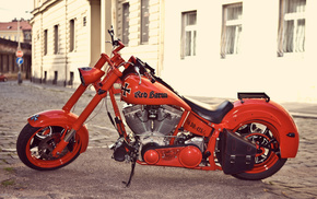 red, motorcycles, motorcycle