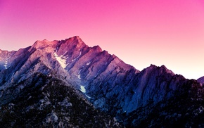 mountain, purple sky, Nexus 5