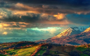 mountain, landscape