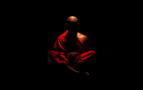 Monk, spiritual, Buddhism, meditation