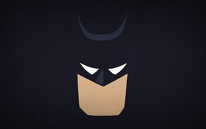 minimalism, superhero, Batman