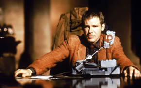movies, Harrison Ford, Bladerunner