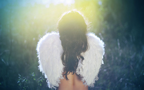 wings, stunner, girl, angel