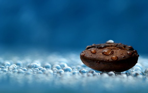 coffee, macro, drops