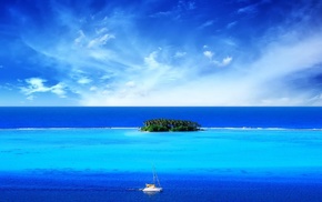 sea, sky, nature