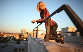 girl, blonde, girls, model