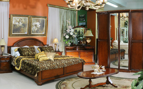 interior, bed, style, pillows, design