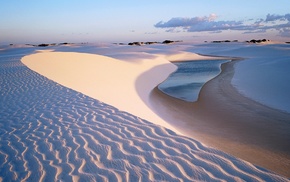 sand, nature, water