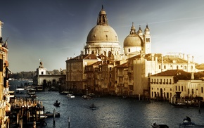 Italy, cities, boats