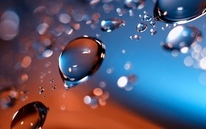 water, drops, macro