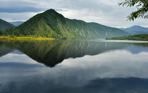 nature, reflection, lake