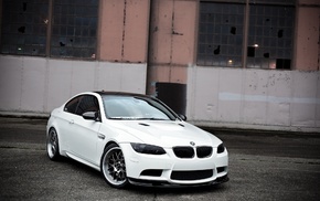 BMW, m3, white, cars