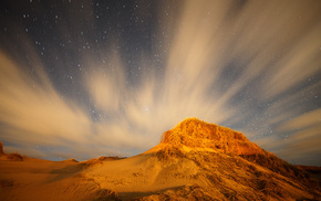 stars, nature, clouds