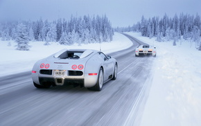 snow, cars, winter