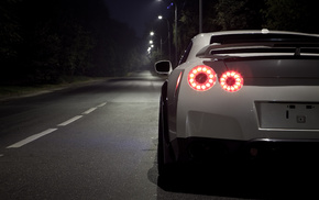 cars, night