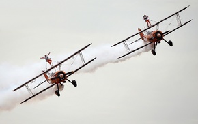 aircraft, airplane, wings, sky