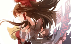 Hakurei Reimu, Touhou, anime girls, anime