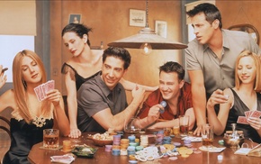 Monica Geller, Chandler Bing, Rachel Green, Friends TV series, Joey Tribbiani, Phoebe Buffay