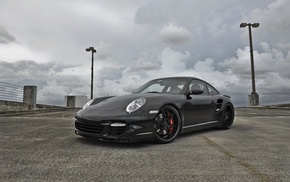 black, sky, cars