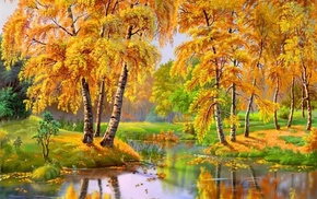 stunner, autumn, painting