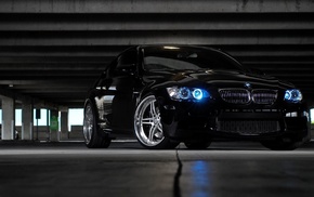 headlights, BMW, tuning, cars