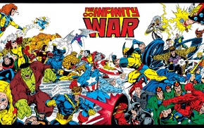 The Avengers, Wolverine, comics, X, Men