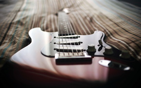 guitar, macro, music