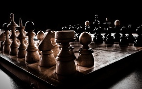 chess, closeup