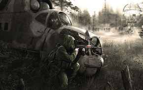 S.T.A.L.K.E.R., apocalyptic, Ukraine, gas masks