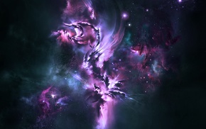 abstract, space art, space