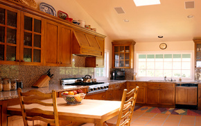 interior, style, kitchen, house, design