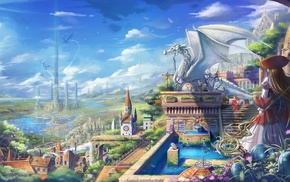 Forgotten Melody, dragon, fantasy art