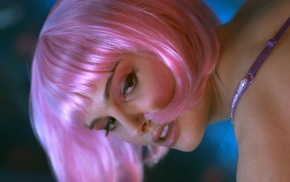 Natalie Portman, pink hair, Closer, movies