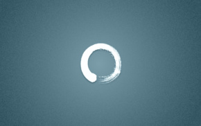 circle, simple background, ens