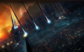landscape, futuristic