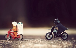LEGO, mix up, Darth Vader, Star Wars, R2, D2