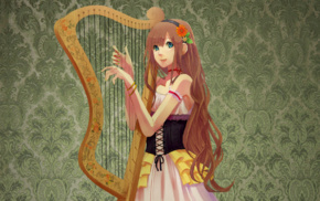 orchestra, music, anime girls