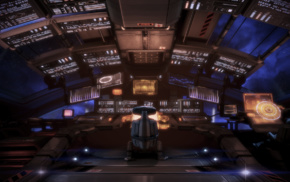 Mass Effect 3, Normandy SR, 2, Mass Effect, cockpit