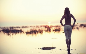 girls, nature, girl