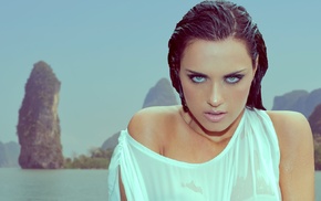 brunette, girl