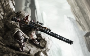 gun, video games
