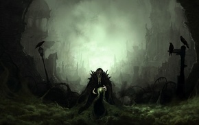 dark, fantasy art