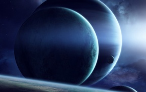 space art, space, planet, artwork