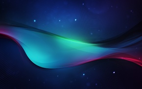 blue, abstract